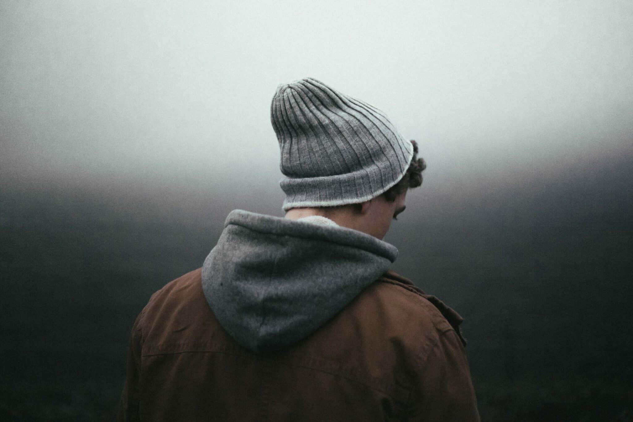 an image of a teenager who is showing signs he is using drugs