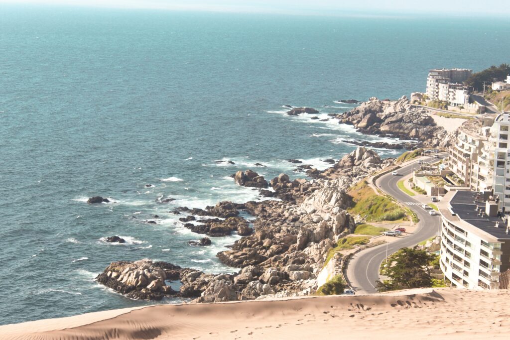 an image of a beach like orange county