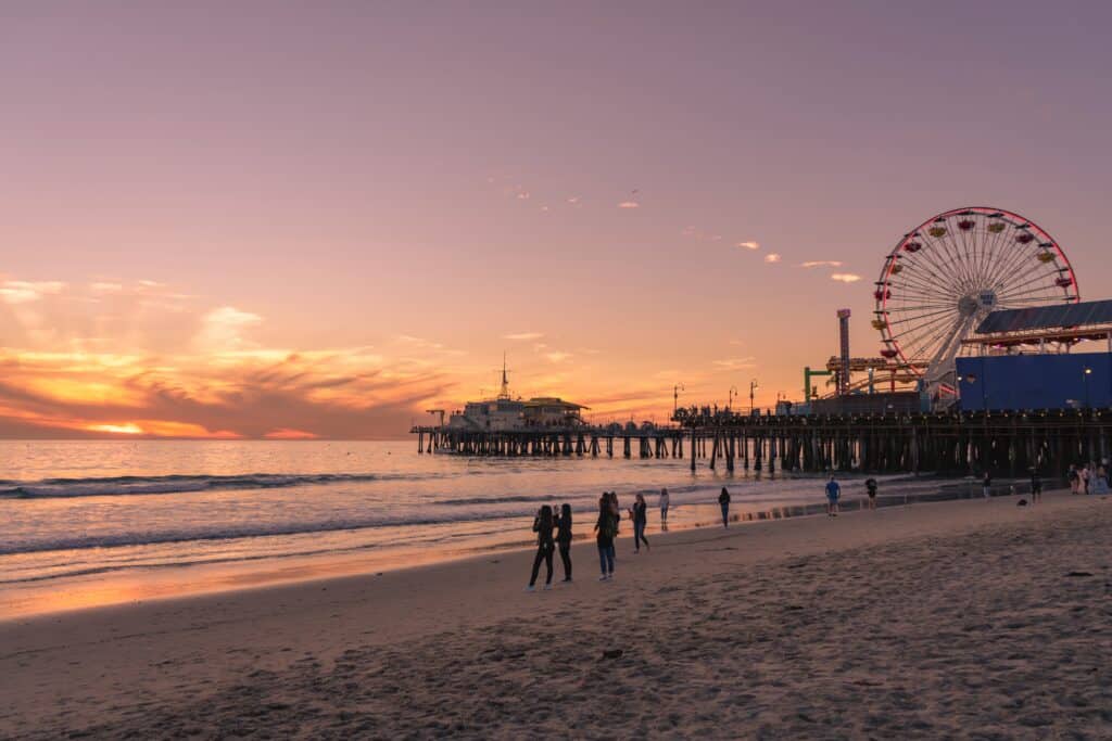 An image of a California beach | Dangers of detoxing at home