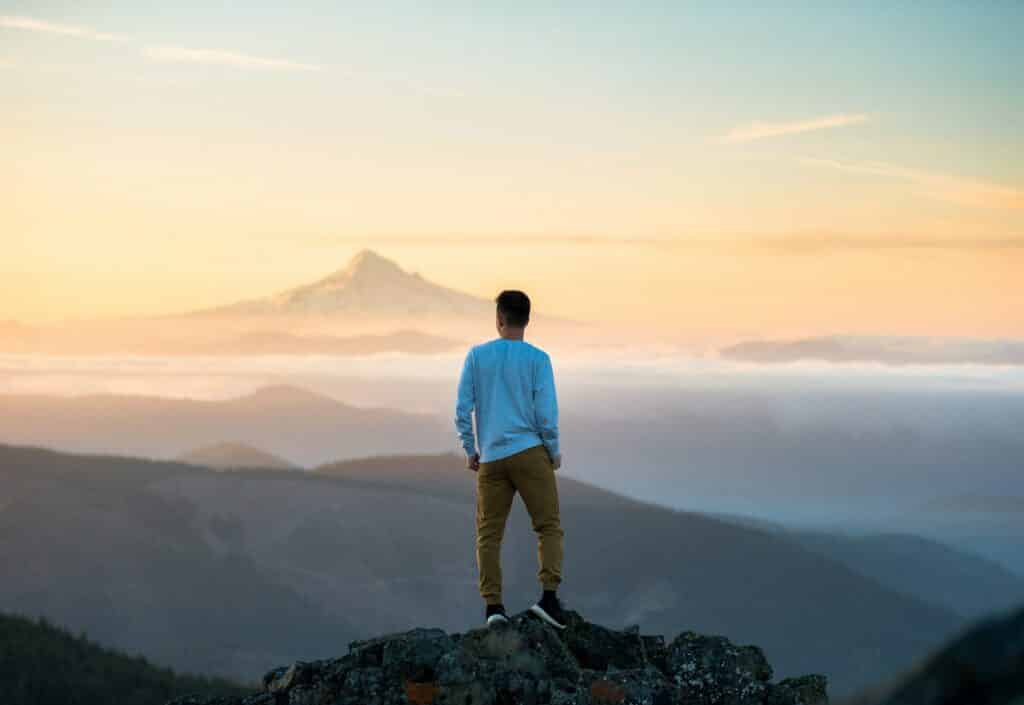 an image of a man who got help from a residential treatment center