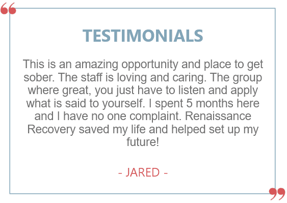 testimonials Renaissance Recovery