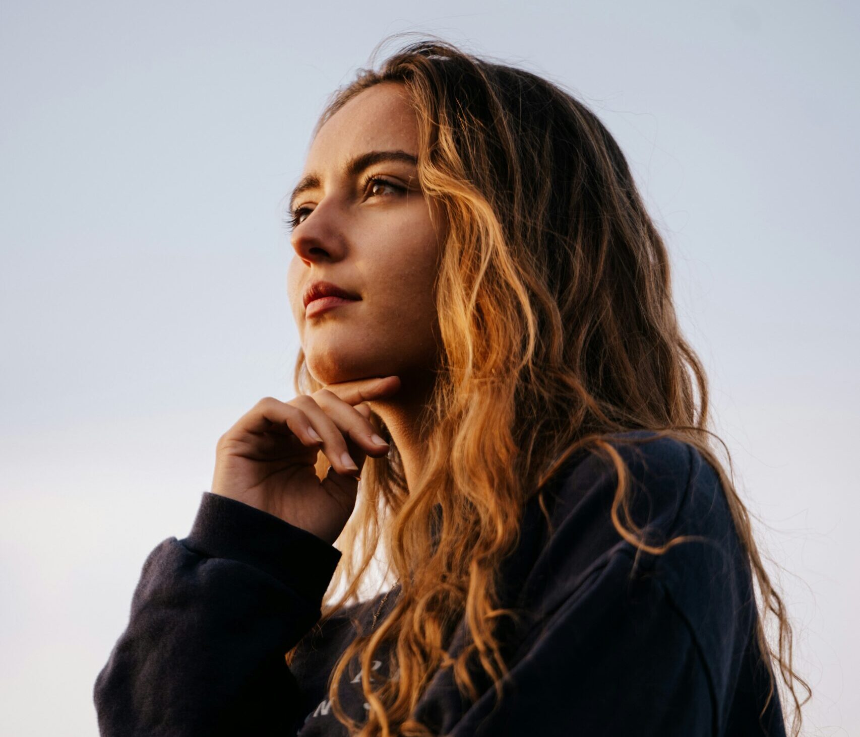 woman looking off representing how to quit smoking weed cold-turkey