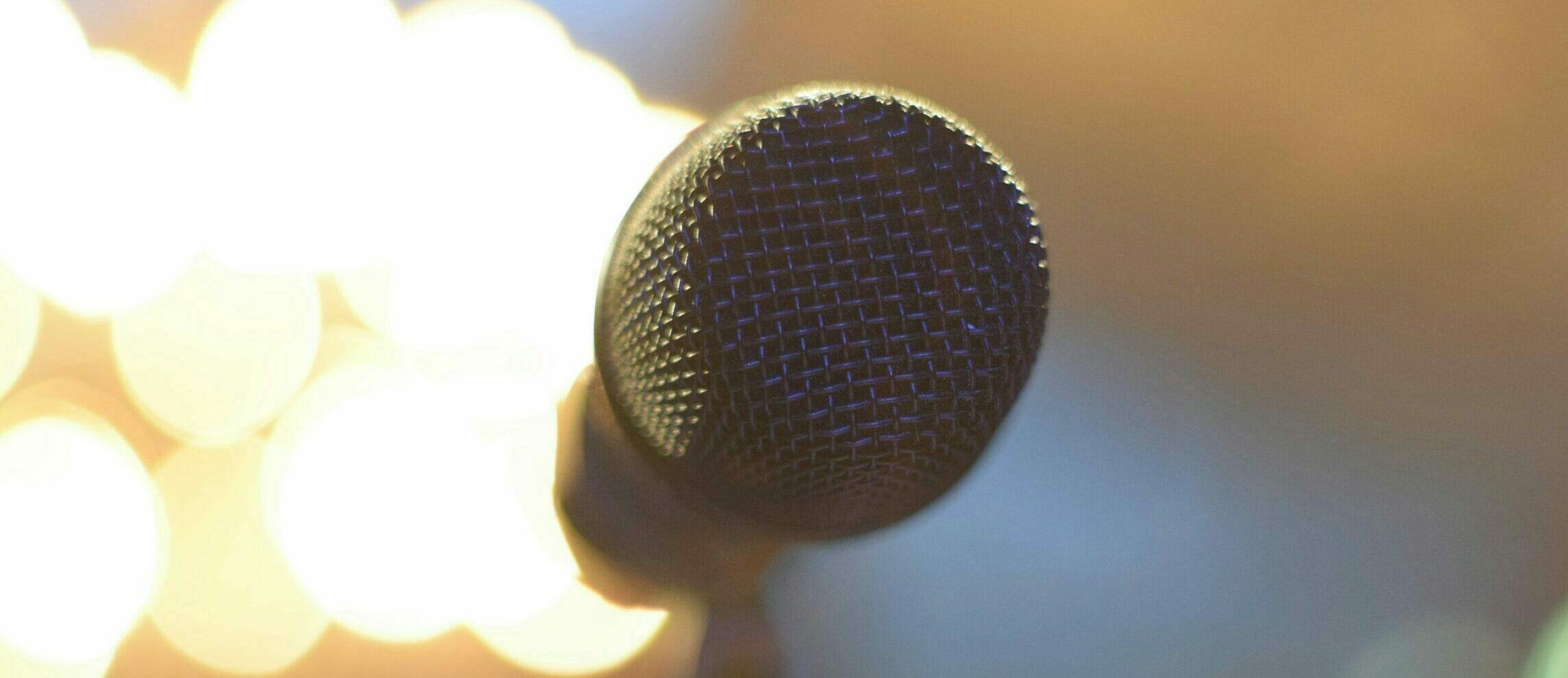 image of microphone representing dmx addiction