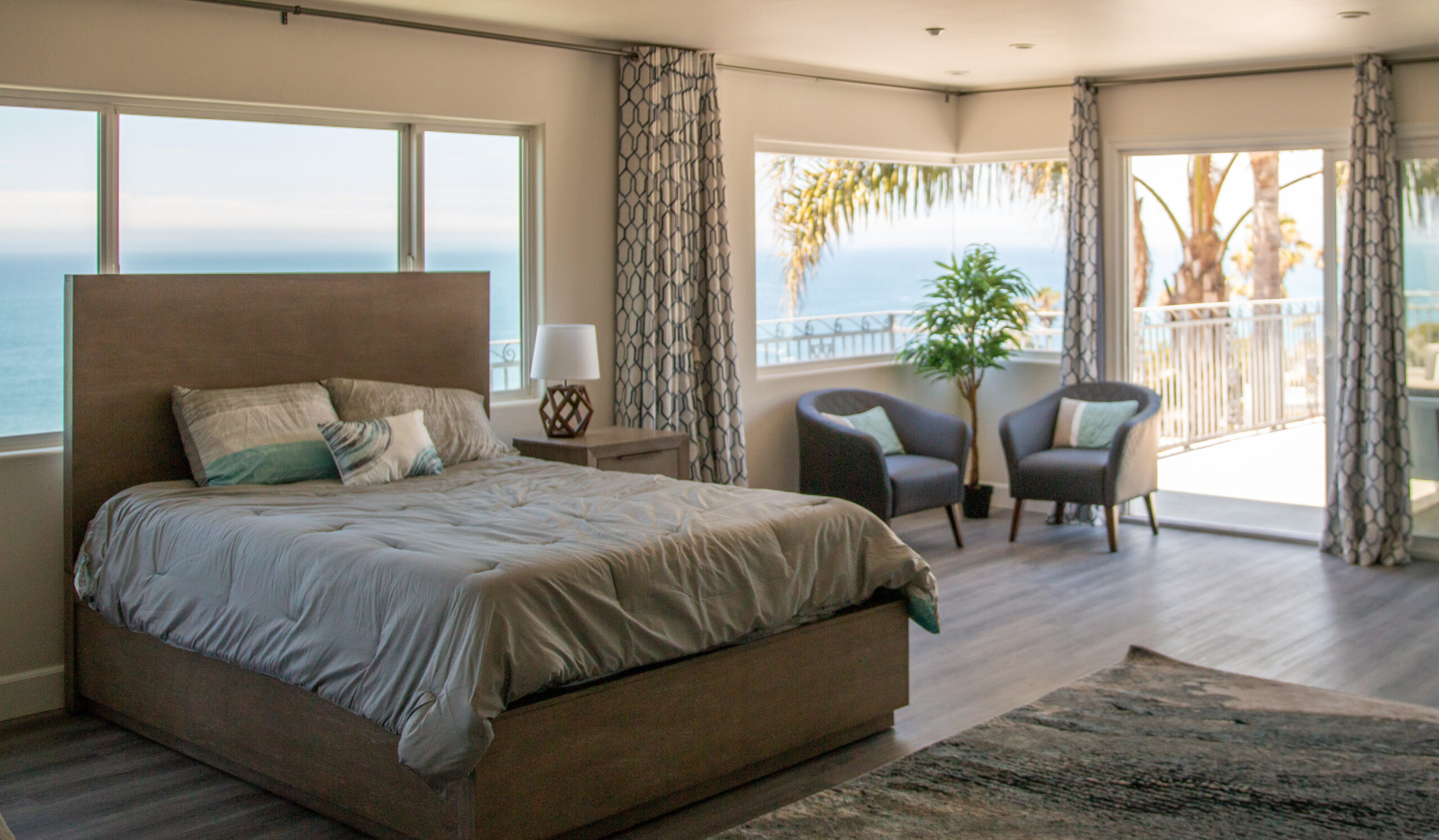 view of a room of a beach house