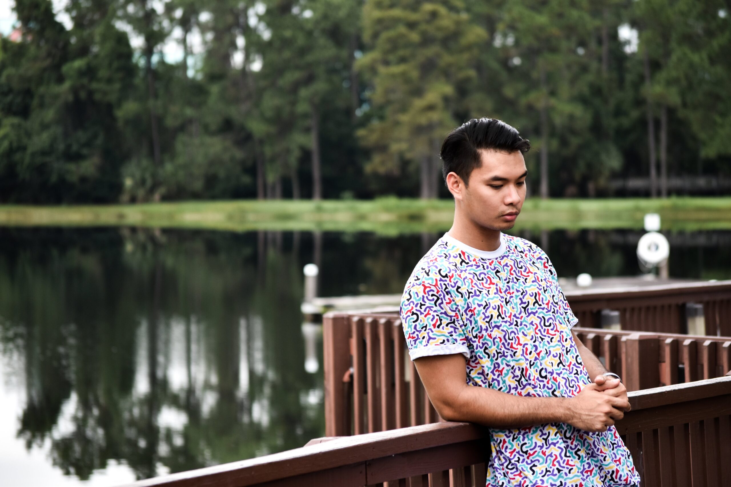 A man pauses during a walk to reflect on opioid FAQs