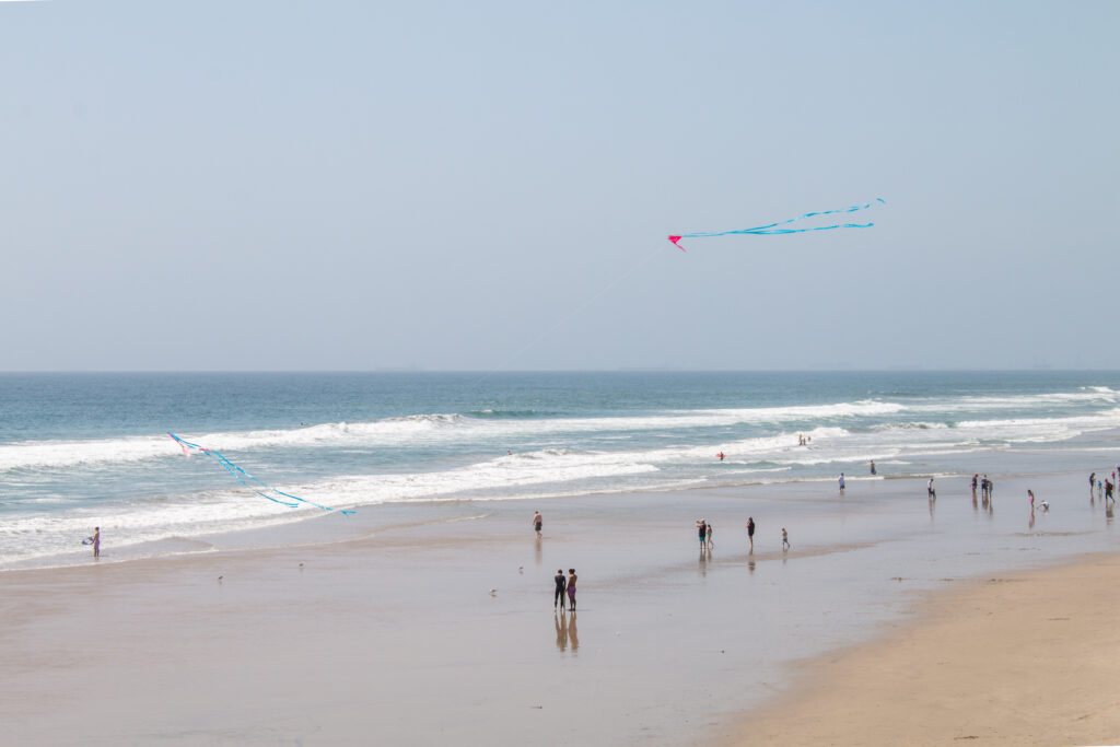 an image of people at the Beach in Huntington Beach