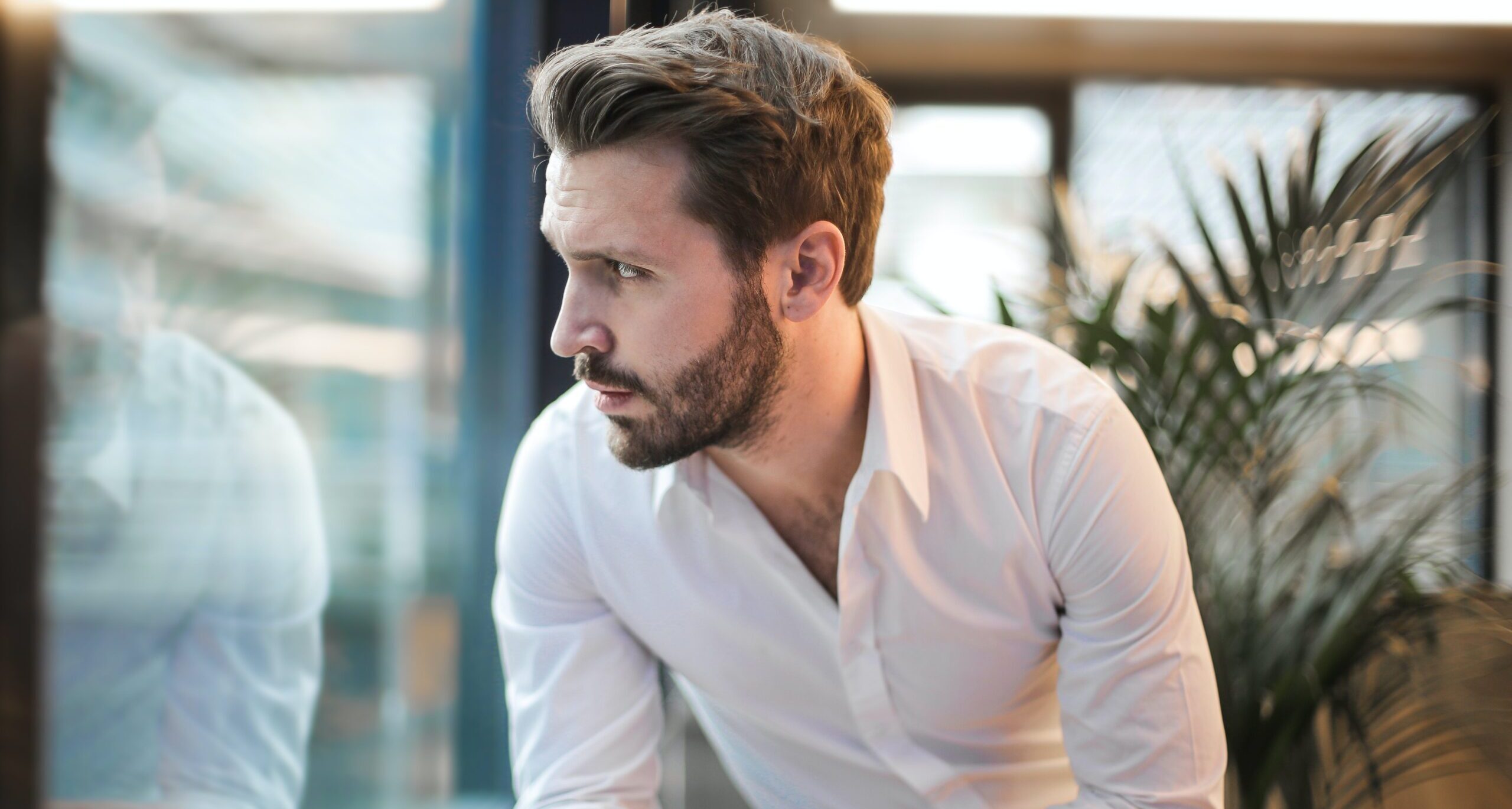 image of man representing alcohol and cancer