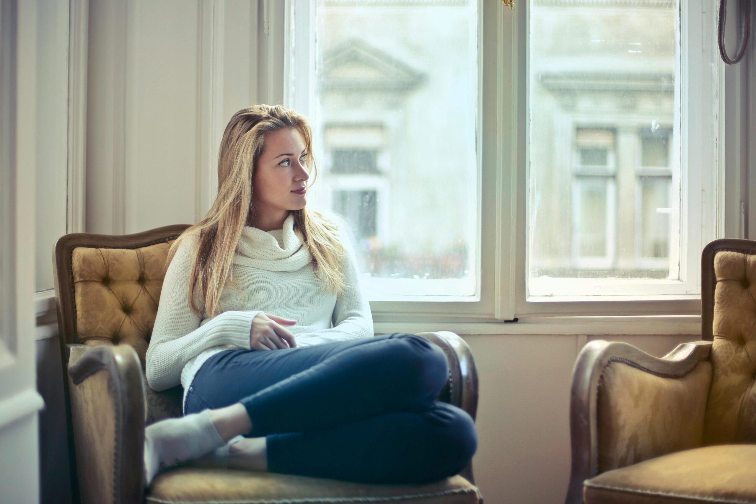 image of woman representing what is outpatient rehab